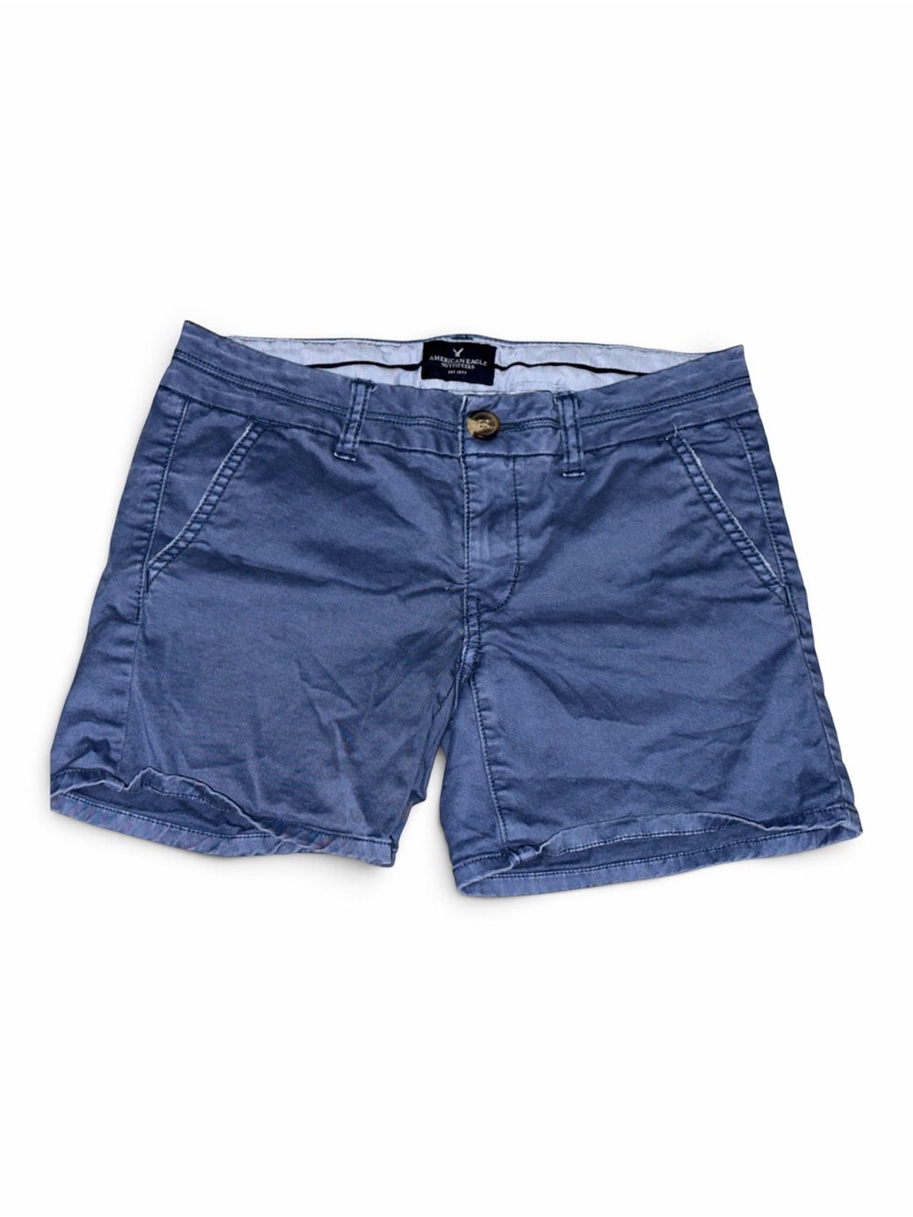American Eagle Outfitters AE Outfitters Cargo Shorts Cargo Shorts in Blue Waist
